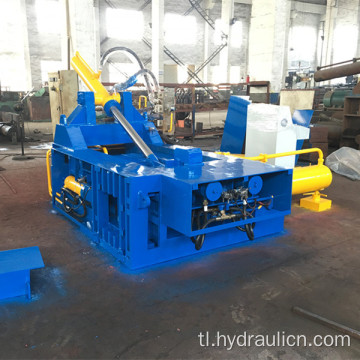 Awtomatikong Aluminium Iron Steel Metal Shavigs Baling Machine